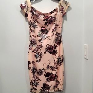 GUESS Pink Floral Dress
